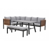 TEXAS set de mobilier de grădină cu colțar mare
